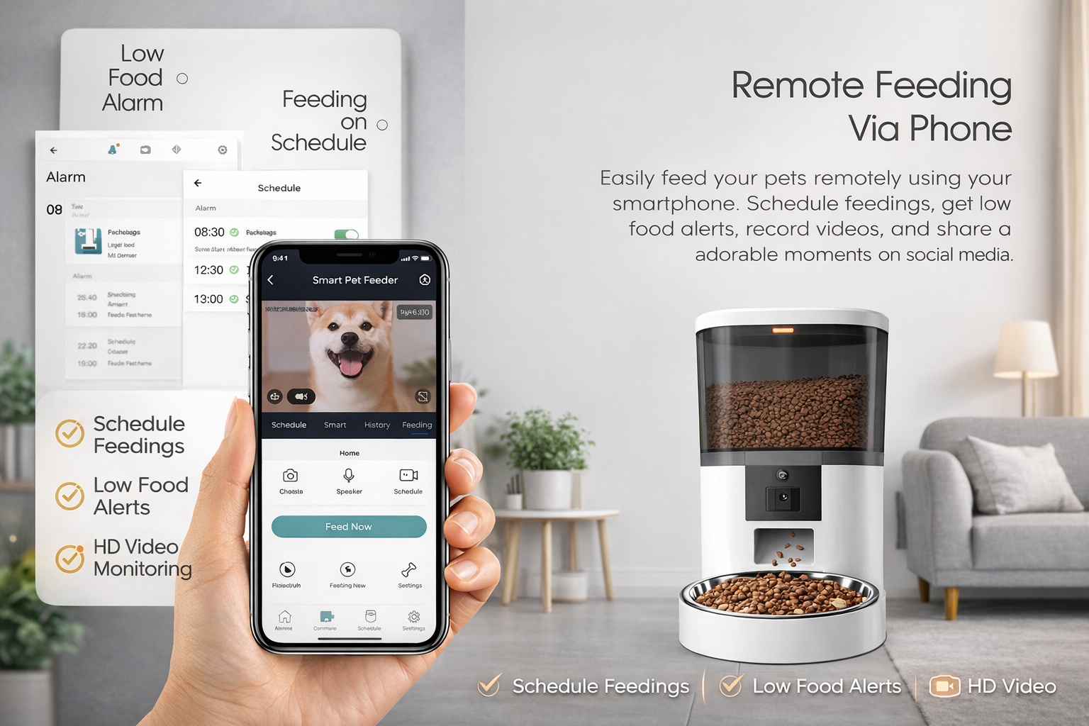 Smart Automatic Pet Feeder