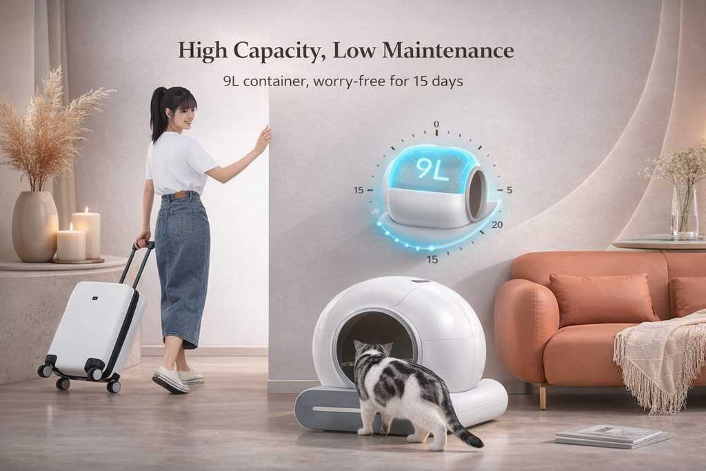Smart Automatic Cat Litter Box