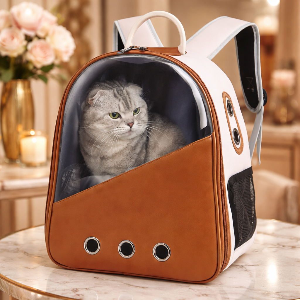 LuxePet Capsule Backpack